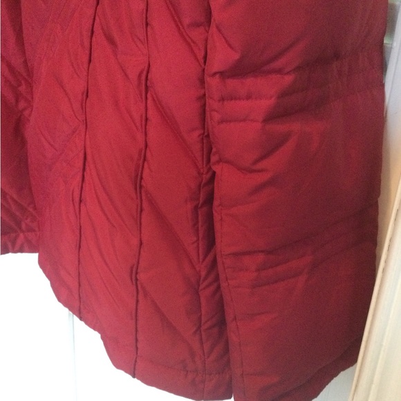Nine West Red Puffer Jacket, Size M - Picture 7 of 8